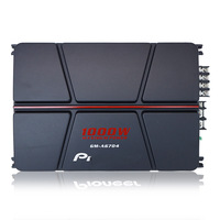 Amplificateur de voiture 4 canaux haute puissance 12V Direct Sales Pionee GM6704 avec réponse en fréquence 40-500Hz pour l'amélioration audio automobile
