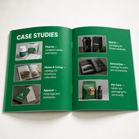 Imprimante économique Jiangsu pour catalogue d'entreprise, brochure, dépliant, logo personnalisé, service d'impression de livres A5, carton, papier kraft couché