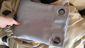 Mùa hè Anne của sang trọng hiện đại phòng khách ban công cửa sổ Rèm CửA Màu rắn thêu cho mùa hè - Product Image 6