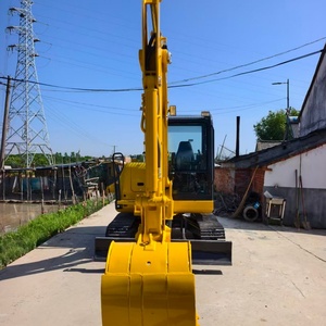 Mini-excavatrice PC56 d'occasion 100% d'origine japonaise, haute qualité, design compact, espaces ultra-étroits, prix bas, pompe, modèle 2023 - Product Image 3