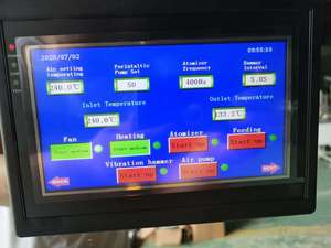 Séchoir industriel à chauffage électrique TP-S100 10L pour poudre de café instantané - Product Image 4