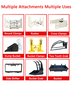 Posicionador de horquilla y cambio lateral hidráulico | Accesorio multifunción para montacargas para bobinas de acero, rollos de papel - Product Image 6
