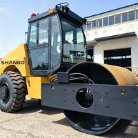 Compacteur lourd de 12 tonnes à moteur économe en carburant de 110 kW, fourni directement par l'usine, pour le compactage en génie civil général