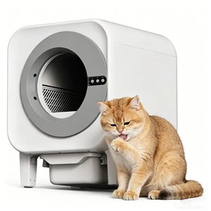 OEM Wholesale <b>Cat</b> Litter <b>Box</b> Katzenklo Extra Large Space Automatic Cleaning WiFi Remote Control Anti Pinch Litter <b>Box</b> - Product Image 4