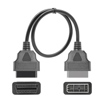 Großhandel Custom Hochwertiger OBD-Kabel ersatz für Nissan 14-polige bis 16-polige Buchse OBD1 OBD2-Diagnoseverlängerungskabel