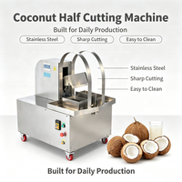 Automatische Hochleistungs-Produktionslinie aus Edelstahl 304 für Kokoswassergetränke mit Kokosnuss-Schneidemaschine
