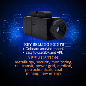 מצלמה תרמית אינפרא אדום עם מיקוד חשמלי לשילוב בתנור ותנור - Product Image 1