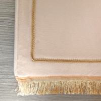 Tapis de Prière Musulman Moderne d'Amour Antidérapant en Polyester, Vente Chaude, Cadeau pour Couples Musulmans, Utilisation à la Maison et à la Mosquée, Tapis et Ensembles