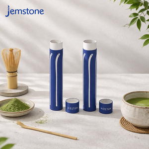 OEM Disposable Food Grade Salt Matcha Spoon Cylinder Tube <b>Packaging</b> Mini <b>Spices</b> Powder Cardboard Paper Tube Box <b>Packaging</b> - Product Image 5
