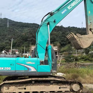Maquinaria de construcción de ingeniería usada Original de segunda mano, excavadoras de Japón, Kobelco de Japón, excavadoras de SK200-8 - Product Image 1