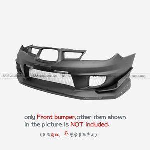 Pare-chocs avant en fibre de verre de type VTX pour Subaru Impreza WRX 9e génération GDC EPR 2004-2007 - Luxe avec installation facile - Product Image 3
