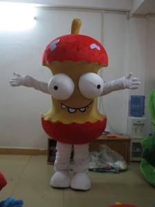 ชุดมาสคอตแอปเปิ้ลสีแดงดวงตา3D ตัวการ์ตูนตัวละครตลกกำหนดเอง - Product Image 3