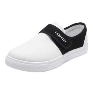 Nouvelles chaussures en toile respirantes et tendance, grande taille, légères, blanches, décontractées pour hommes - Product Image 1