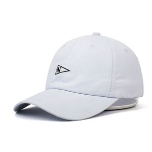Gorra de Béisbol Personalizada Profesional de 6 Paneles para Adultos Unisex, Sin Estructura, Blanca, de Secado Rápido, de Poliéster, con Bordado y Cierre de Velcro - Product Image 1