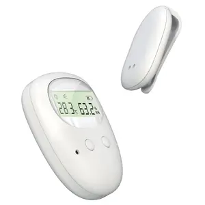 无线尿床报警器带接收器和夹子发射器的小便器报警器，用于儿童厕所培训老年人护理
