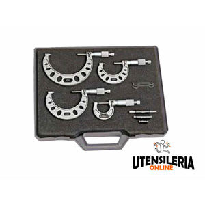 SET of 6 external <b>micrometers</b>, 0/150mm, centesimal - Product Image 1