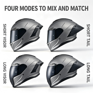 <span class=keywords><strong>Cascos</strong></span> de Motocicleta en Oferta, Integrales, Retro, Vintage, Casco de Moto con Certificación DOT, Seguros para Hombres y Mujeres, para Motociclismo de Turismo - Product Image 2