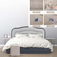 Matelas gonflable pliable au design moderne, confortable et pratique, portable pour chambre d'hôtel, salon et hôpital.