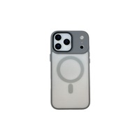 Coque de téléphone antichoc magnétique en TPU acrylique mat effet peau de luxe pour iPhone 18 17 16 15 14 13 12 Pro Max Plus