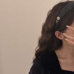 <span class=keywords><strong>Serre</strong></span>-tête Éponge Camélia Vintage pour <span class=keywords><strong>Femme</strong></span>, Accessoire Élégant en Alliage, Bandeaux pour Filles - Product Image 4