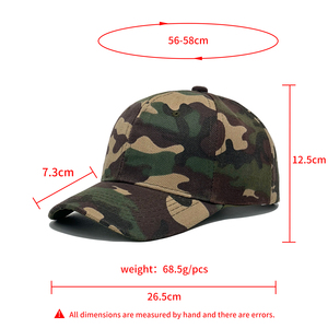 Casquette de baseball structurée 6 panneaux en camouflage Real Tree avec broderie de logo personnalisée pour hommes et femmes, idéale pour la chasse et les activités sportives en extérieur. - Product Image 2