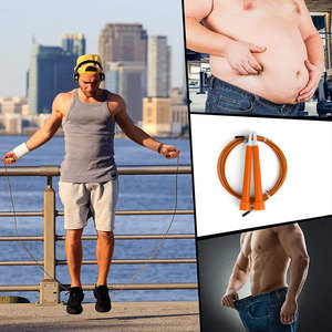 <span class=keywords><strong>Corde</strong></span> <span class=keywords><strong>à</strong></span> <span class=keywords><strong>sauter</strong></span> de qualité professionnelle <span class=keywords><strong>à</strong></span> longueur réglable pour enfants et adultes - Idéale pour la salle de sport, l'école, la cour ou l'<span class=keywords><strong>exercice</strong></span> <span class=keywords><strong>à</strong></span> domicile - Product Image 6