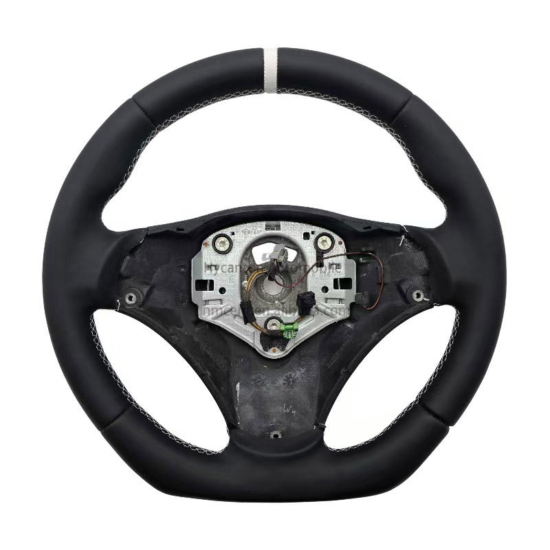 with hole+Smooth leather+white stripe