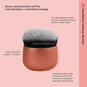 Pinceau <span class=keywords><strong>de</strong></span> maquillage plat et rond 1855, prix bas et raisonnable, portable, vente en gros Chine, pour <span class=keywords><strong>fond</strong></span> <span class=keywords><strong>de</strong></span> <span class=keywords><strong>teint</strong></span> et estompeur, à tête plate - Product Image 2