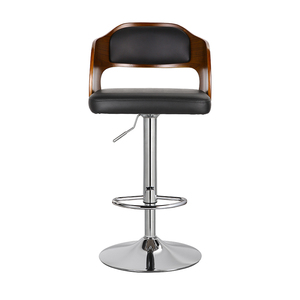 Milieu du siècle moderne réglable Faux cuir Base en métal <span class=keywords><strong>noir</strong></span> <span class=keywords><strong>bois</strong></span> courbé <span class=keywords><strong>chaise</strong></span> <span class=keywords><strong>de</strong></span> <span class=keywords><strong>Bar</strong></span> en <span class=keywords><strong>bois</strong></span> îlot <span class=keywords><strong>de</strong></span> cuisine chaises <span class=keywords><strong>de</strong></span> <span class=keywords><strong>Bar</strong></span> en <span class=keywords><strong>bois</strong></span> pour la cuisine - Product Image 3