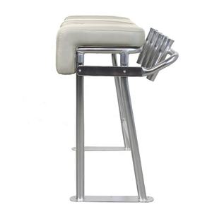Siège de pilote de bateau Overdeck Poteau incliné en aluminium marin avec supports de canne à pêche - Product Image 4