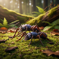 Puzzle 3D d'insectes, fourmis, modèle d'assemblage en acrylique, kit éducatif STEM, jouet pour enfants et adultes, qualité supérieure, cadeau créatif pour les animaux