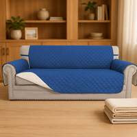 Housse de canapé de luxe en polyester, gaufrage antidérapant, étanche, bon marché, 100%