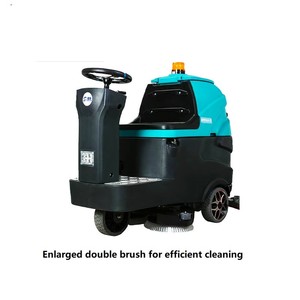 <b>Hot</b> Sale Power Broom Industrial Scrubber Sweeping Cleaning Commercial Ride on Floor Commercial Floor Scrubber - Product Image 6