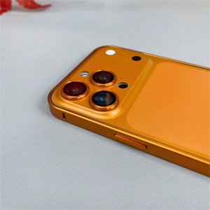 Película Mate de Lujo con Adhesivo Trasero Integrado de Metal para iPhone 14 Pro/15 Pro/16 Pro Max, Transforma Instantáneamente a 17 Pro/17 Pro Max - Product Image 3