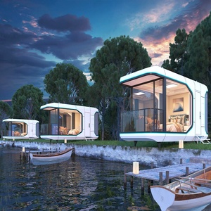 Sistema inteligente de lujo para el hogar 2025, nuevo modelo prefabricado, casa móvil, Hotel, casa, contenedor, casa, cápsula espacial - Product Image 4