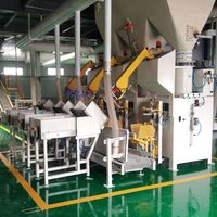 Multifunción personalizado completamente automático 20kg 25kg 30kg cacao en polvo pesaje máquina de llenado y sellado