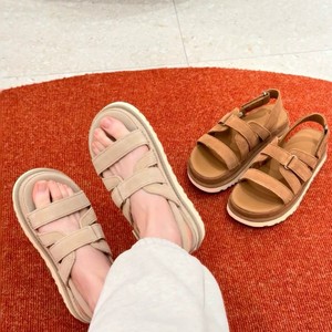 Sandalias de Cuero para Oficina con Plataforma y Suela Gruesa, Tipo <span class=keywords><strong>Uggs</strong></span>, para Mujer, Antideslizantes, para Verano, Precio de Fábrica al por Mayor - Product Image 6