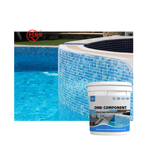 YURU Tanque de agua de hormigón Impermeabilización <span class=keywords><strong>Pintura</strong></span> de revestimiento de goma impermeable flexible <span class=keywords><strong>para</strong></span> fuentes de piscina de estanque de peces de hormigón - Product Image 2
