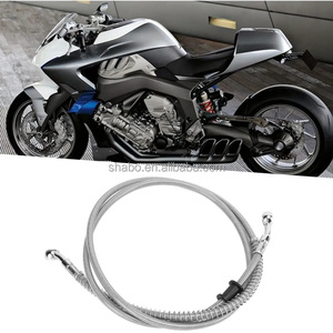 Tuyau de frein tressé en acier AN3 3.2x7.5mm pour moto et VTT, ligne d'embrayage pour <span class=keywords><strong>Yamaha</strong></span> - Product Image 5