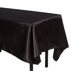 In Stock Wholesale Satin <b>Square</b> Wedding Banquet Decoration Satin Wedding Restaurant Desktop Decorative <b>Tablecloth</b> - Product Image 3