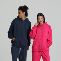 Pull-over unisexe surdimensionné en tissu tissé anti-plis, 430G, épais, pour l'automne, avec impression DTG, impression en relief et broderie 3D, design graphique personnalisé
