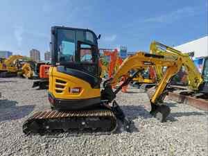 Excavadora de cadenas usada Sany SY26C de 2.5 toneladas, certificada CE EMC, en buen estado de funcionamiento, alta calidad, embalaje EPR Francia. - Product Image 2