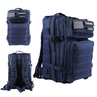 Sac à dos tactique pour homme, sac de sport, sac à dos de randonnée, de trekking et de camping, logo personnalisé en gros, imperméable, 45-50 l