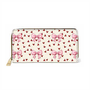 Thấp moq mô hình tùy chỉnh phụ nữ ưa thích ví dễ thương PU da cô gái chủ thẻ tiền tổ chức Ví - Product Image 2