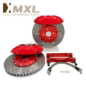 Coulée de frein automatique MXLF50 Étrier de frein en aluminium à 4 pots 355 380MM Rotor pour VW <span class=keywords><strong>Tiguan</strong></span> CC RAV4 Ford Mustang - Product Image 6