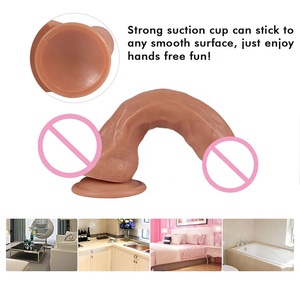 Realistischer Wassers prüh <span class=keywords><strong>dildo</strong></span> mit Saugnapf Penis massage Anal Plug Sexspielzeug für Erwachsene für Frauen Männer Paare - Product Image 2