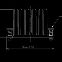 Módulo de disipador de calor de aluminio cuadrado para LED, con tubo de calor de cobre, soldadura, mecanizado CNC, refrigeración líquida por agua, placa de disipación de calor, corte.