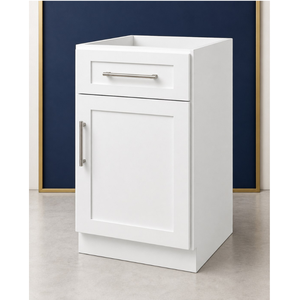 <b>Pull</b>-<b>Out</b> Waste <b>Basket</b> Base Cabinet 18 Inch Shaker Trash Bin RTA Wholesale Vietnam Factory - Product Image 6