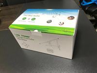 Cámara PTZ solar inalámbrica con panel solar de 10W, batería integrada de 10400mAh, resolución de 4MP, control de aplicación Tuya, para EE. UU., 2 unidades
