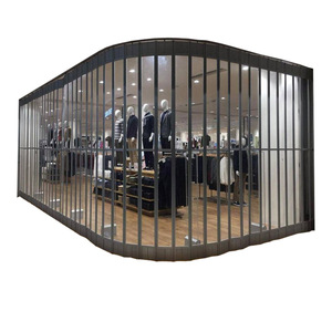Les volets roulants en cristal transparents en plastique de PC de Offre Spéciale enroulent la porte pour le <span class=keywords><strong>magasin</strong></span> commercial - Product Image 1